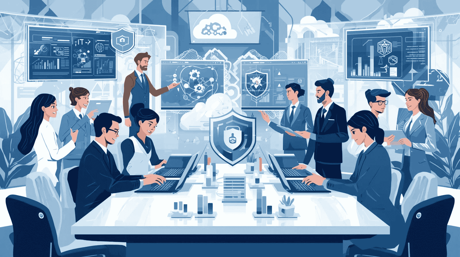 Empowering businesses with digital solutions using software marketing and secure IT services