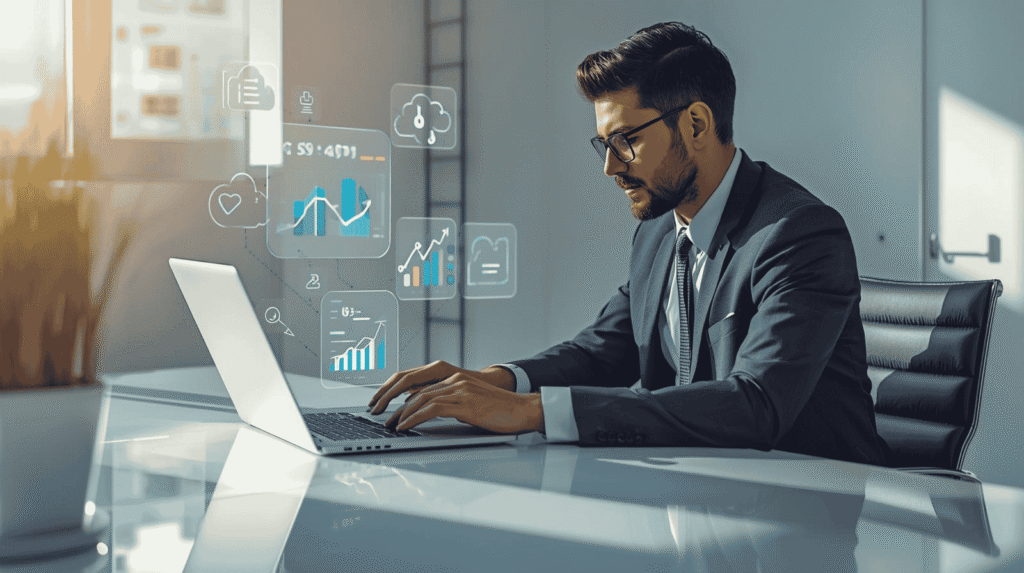 Professional digital solutions services supporting business growth through web development apps and digital marketing