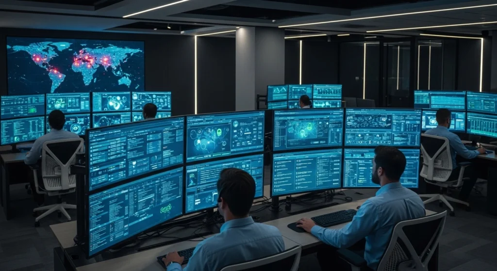 cybersecurity services for businesses protecting digital assets and systems.